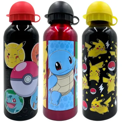 Butelka aluminiowa na wod� Pokemon 500ml MIX