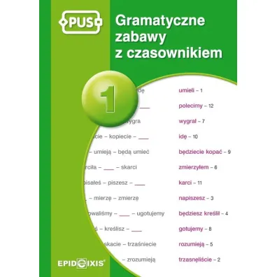 PUS Gramatyczne zabawy z czasownikiem 1 - Dorota  Marcinkowska