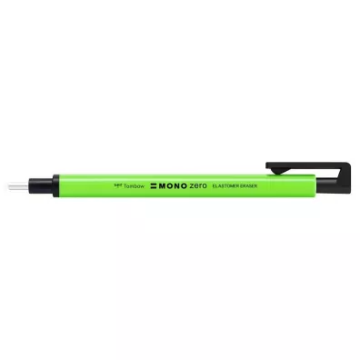 Tombow Precyzyjna gumka MONO zero okr�g�a neon green