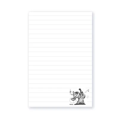 Notes A5 80k. w lini� z gumk� Disney Gold Stitch wz�r 2