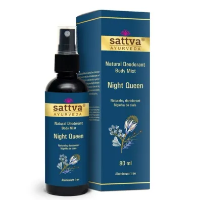 Sattva Dezodorant - mgie�ka do cia�a kr�lowa nocy 80 ml