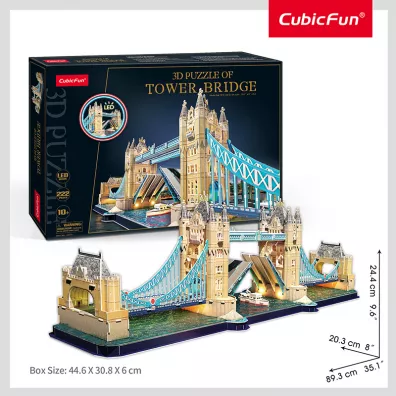 Puzzle 222 3D Tower Bridge Led Dante