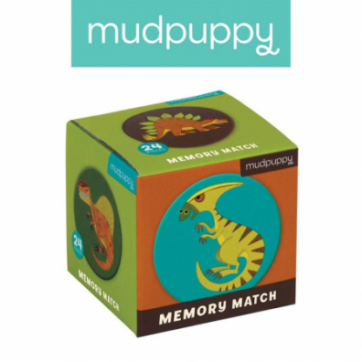 Gra Mini Memory Dinozaury Mudpuppy