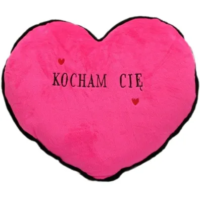Sun-Day Poduszka Serce - Kocham Ci� 30cm