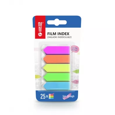 MemoBe Zak�adki indeksuj�ce 12x45mm 125 szt.