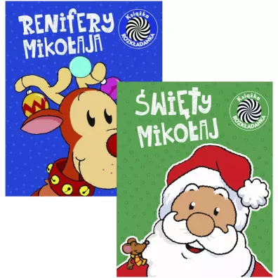 Pakiet: Renifery Miko�aja, �wi�ty Miko�aj. Ruchome obrazki