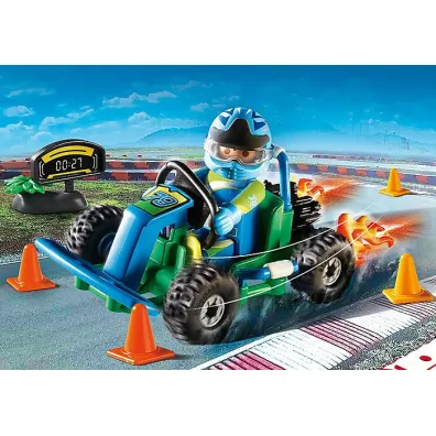 Zestaw z figurkami City Life 70292 Zestaw upominkowy "Wycig Go-Kart"