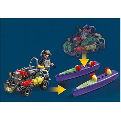 Playmobil City Action Quad terenowy jednostki specjalnej 71147