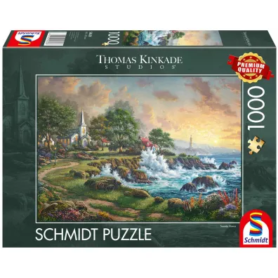 Puzzle PQ 1000 el. Nadmorski krajobraz Schmidt