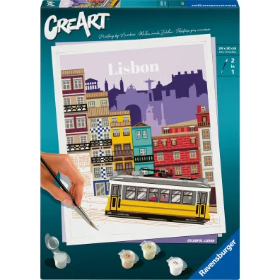 Malowanie po numerach CreArt - Lizbona Ravensburger