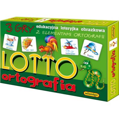 Loteryjka lotto ortografia