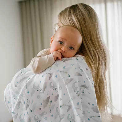 Babyono Naturalne pieluszki z wkien bambusa niebieskie Natural Bamboo