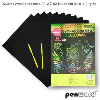 Penword Wydrapywanka A4 T�cza 427499