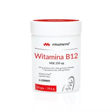 Dr. Enzmann Mse Witamina B12 MSE suplement diety 120 kaps.