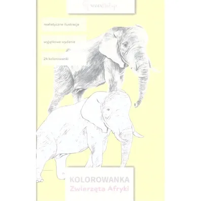 Kolorowanka. Zwierz�ta Afryki