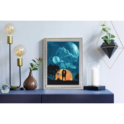 Twoje Hobby Malowanie po numerach - Mio pod gwiazdami 40x50cm