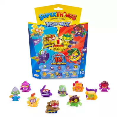 SuperThings Rescue Force 10 figurek