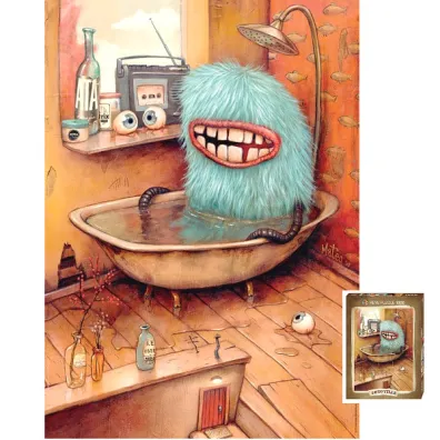 Puzzle 1000 el. W wannie, Zozoville Heye