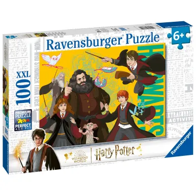 Puzzle 100 el. 2D Harry Potter - M�odzi Czarodzieje Ravensburger