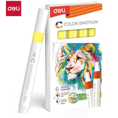 Deli Marker akrylowy canary yellow