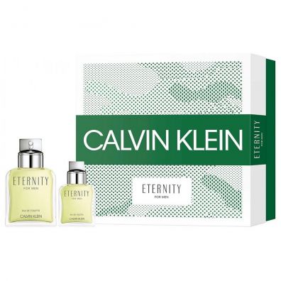 Calvin Klein Eternity For Men zestaw dla mczyzn woda toaletowa spray + woda toaletowa spray 100 ml + 30 ml