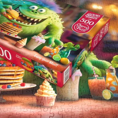 Puzzle 500 el. Enjoy Your Meal! CherryPazzi