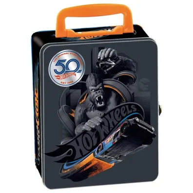 Puszka do przechowywania aut Hot Wheels (mix wzor�w) Klein Trefl