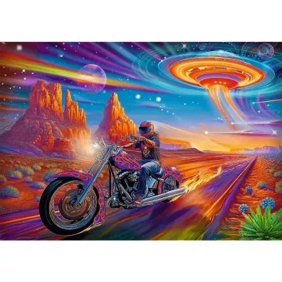 Puzzle 1000 el. DreamScapes: Szalona jazda Trefl