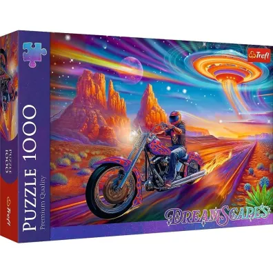Puzzle 1000 el. DreamScapes: Szalona jazda Trefl