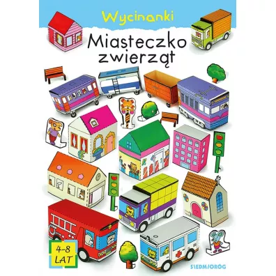 Miasteczko zwierz�t. Wycinanki - Tamara Micha�owska