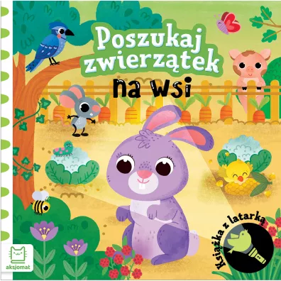 Poszukaj zwierz�tek na wsi. Ksi��ka z latark�