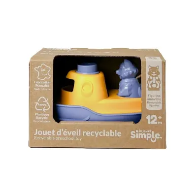 M�j pierwszy statek 2w1 niebieski Le Jouet Simple