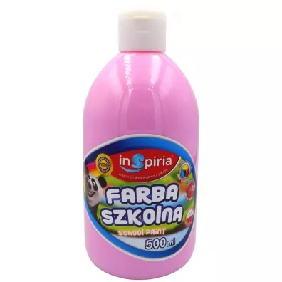 InSpiria Farba szkolna r�owa 500 ml