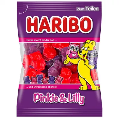 Haribo �elki owocowe z piank� Pinkie&Lilly 200 g
