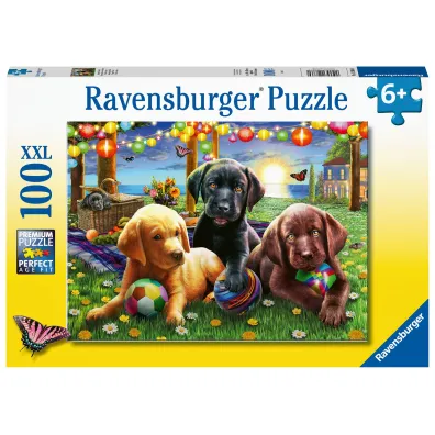 Puzzle 100 el. XXL Psy Ravensburger
