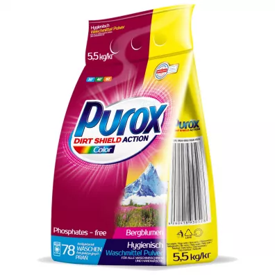 Proszek do prania Purox Color 5.5 kg