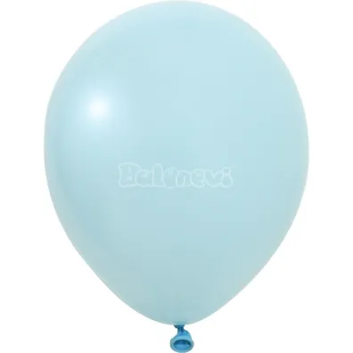 GoParty Balony lateksowe Macaron niebieskie 25cm