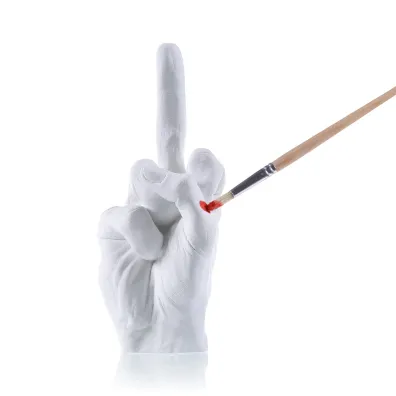 Kolorowanka 3D Hand FCK