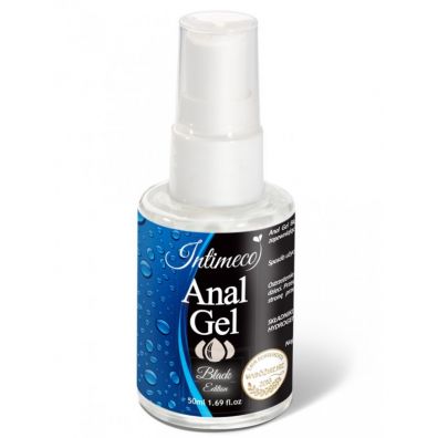 _Anal Gel Black Edition nawilżający żel analny o właściwościach poślizgowych z atomizerem