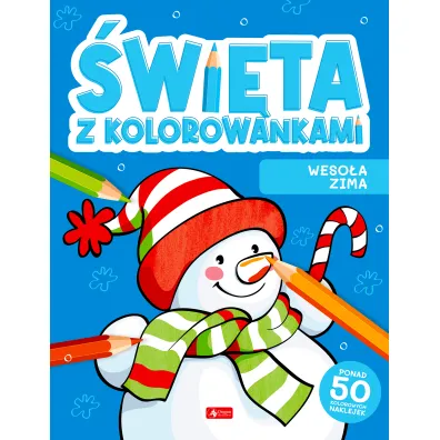 Weso�a zima. �wi�ta z kolorowankami