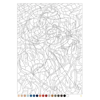 Disney. Portrety. Iluzje optyczne. Zagadkowe rysunki. Art therapy. Kolorowanka antystresowa