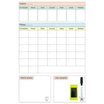 Sezona Planer magnetyczny sucho�cieralny 60x40cm