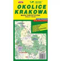 Okolice Krakowa Pn. 1: 50 000 mapa turystyczna