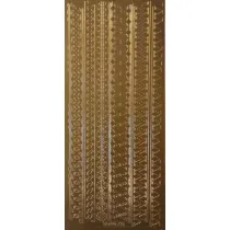 Galeria Hobby Stiker a�urowy bordiurka z�oty 10x23cm