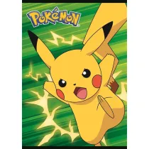 St. Majewski Zeszyt A5 okadka laminowana 70g/m2 Pokemon linia dwukolorowa 16 kartek