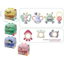 Zestaw grzechotek w walizce 5 szt MIX Merkpol