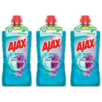 Ajax Pyn uniwersalny do czyszczenia ocet + lawenda Zestaw 3 x 1 l