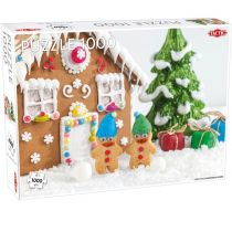 Puzzle 1000 el. Christmas gingerbread house Tactic