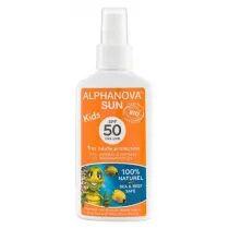 Alphanova Sun Kids, bio spray przeciwsoneczny SPF 50 125 g