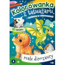 Kolorowanka z tatuaami Mae dinozaury